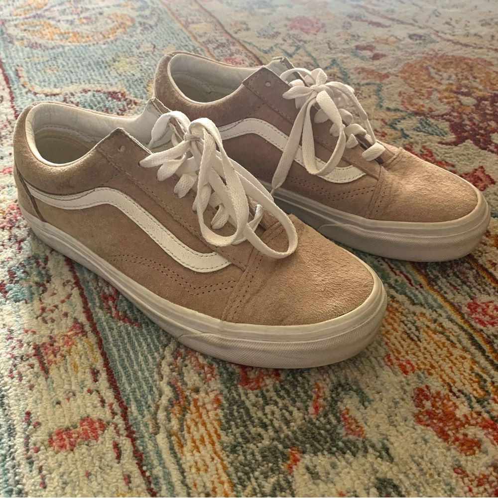 Mauve Suede Vans